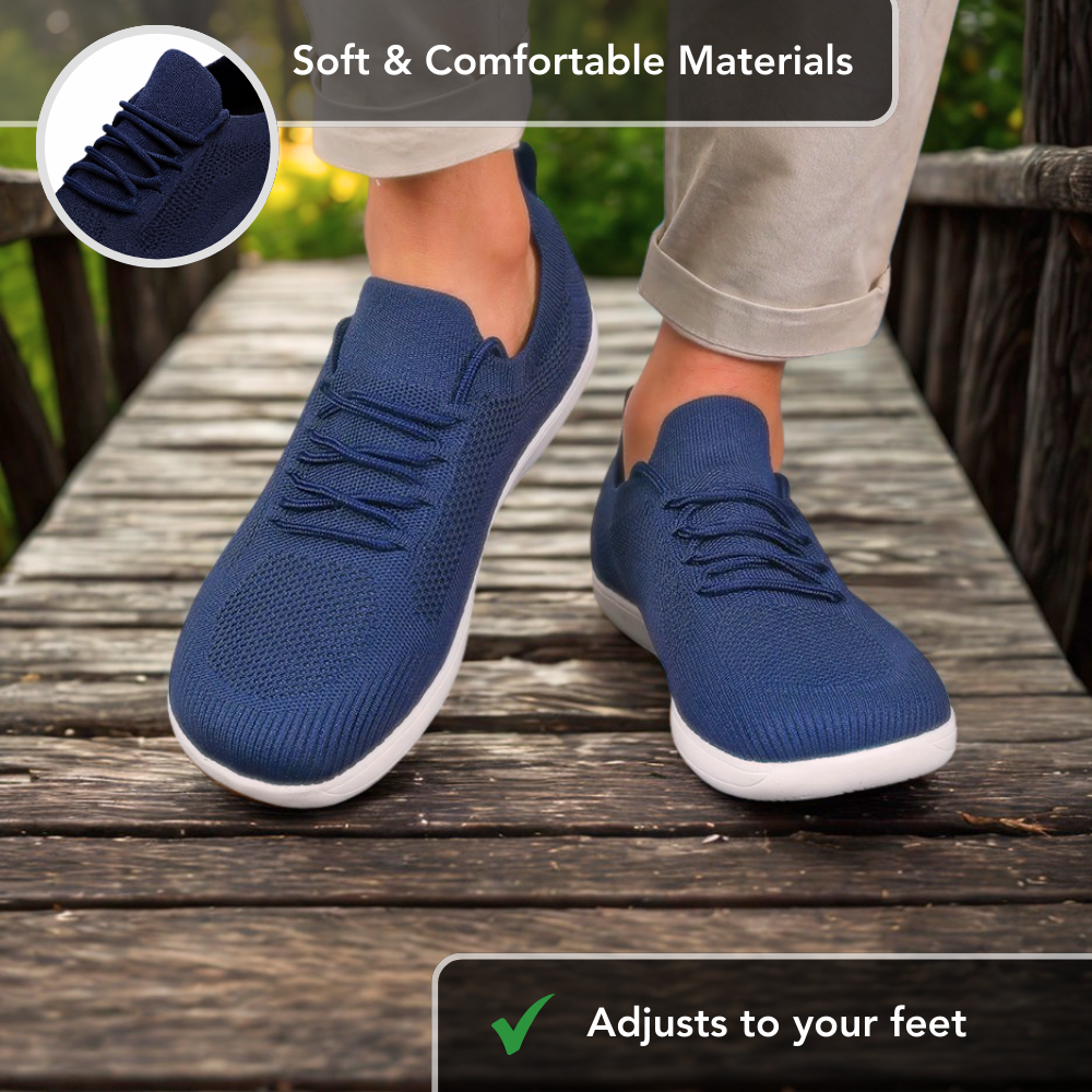 MS | Lightweight Breathable Knit Sneakers with Cushioned Sole