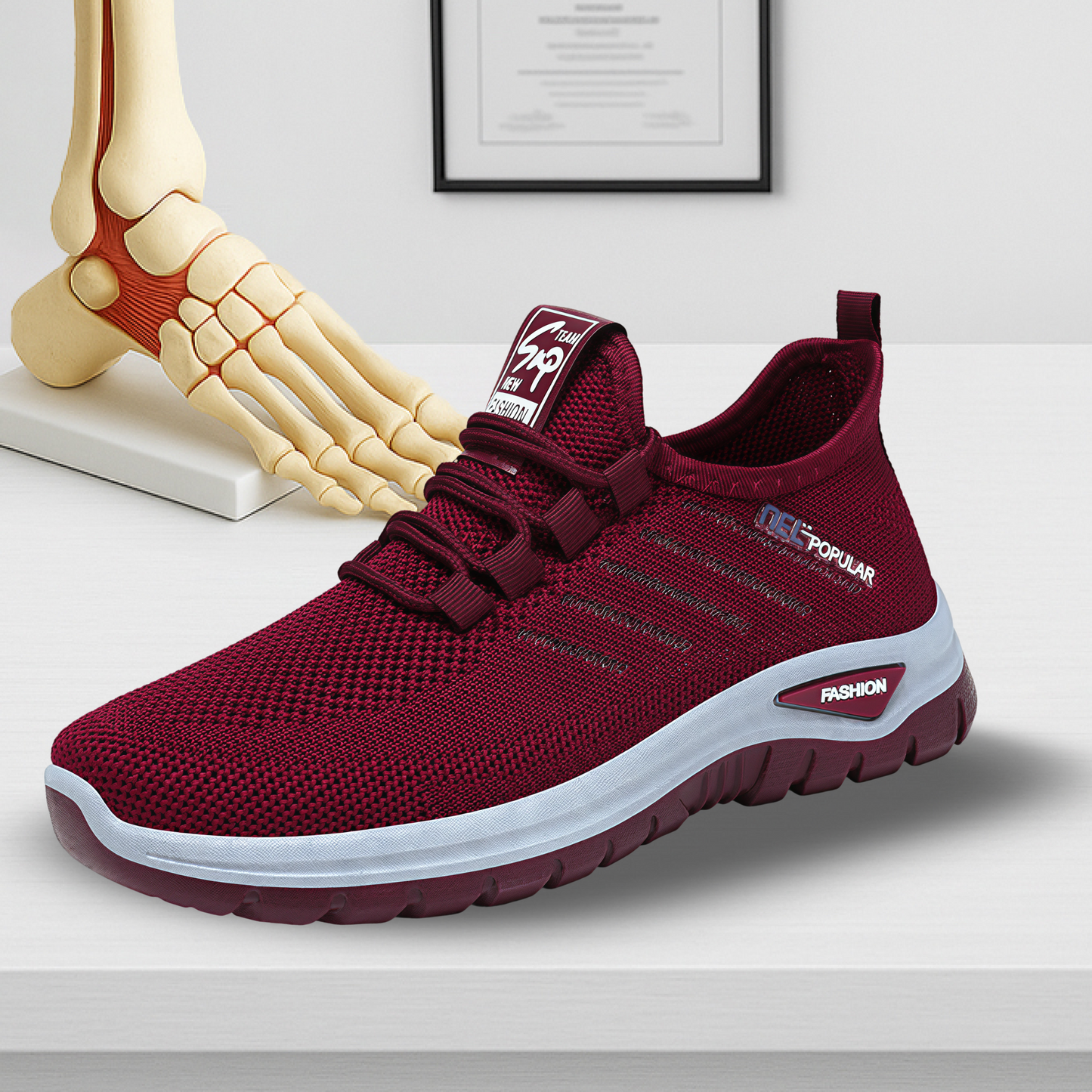 MS | Lightweight Orthopedic Breathable Mesh Sneakers