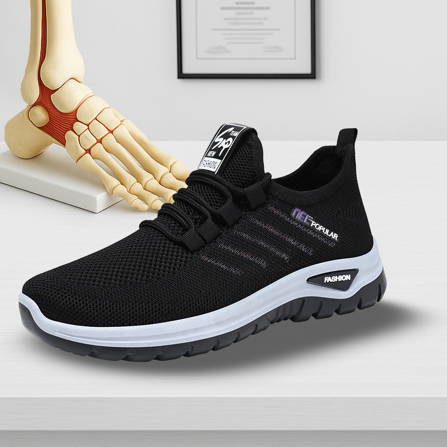 MS | Lightweight Orthopedic Breathable Mesh Sneakers