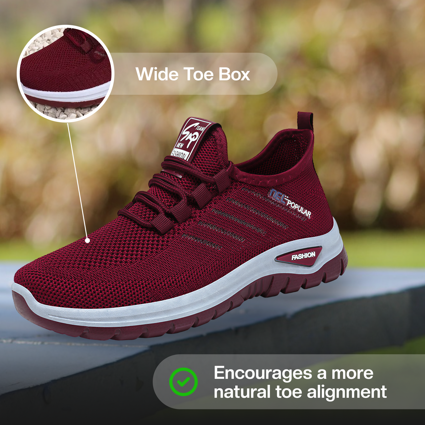 MS | Lightweight Orthopedic Breathable Mesh Sneakers