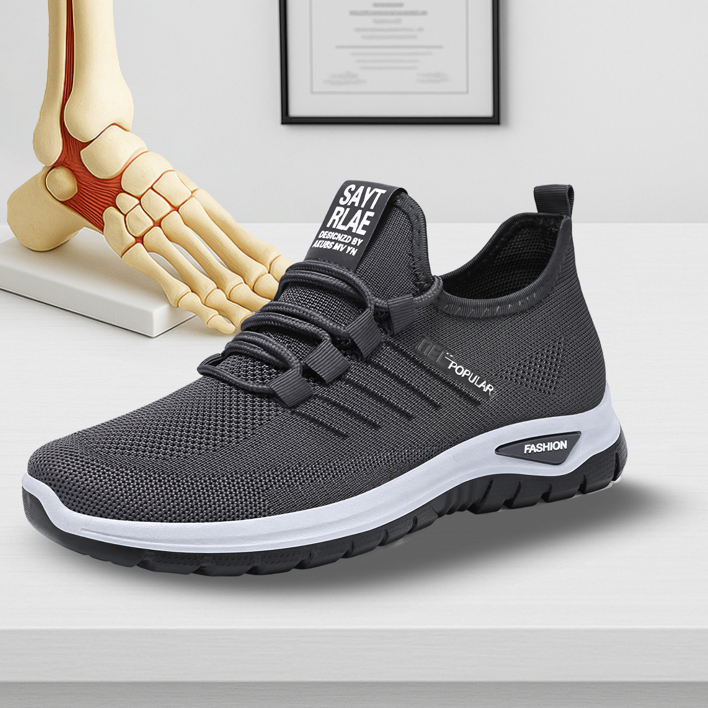 MS | Lightweight Orthopedic Breathable Mesh Sneakers