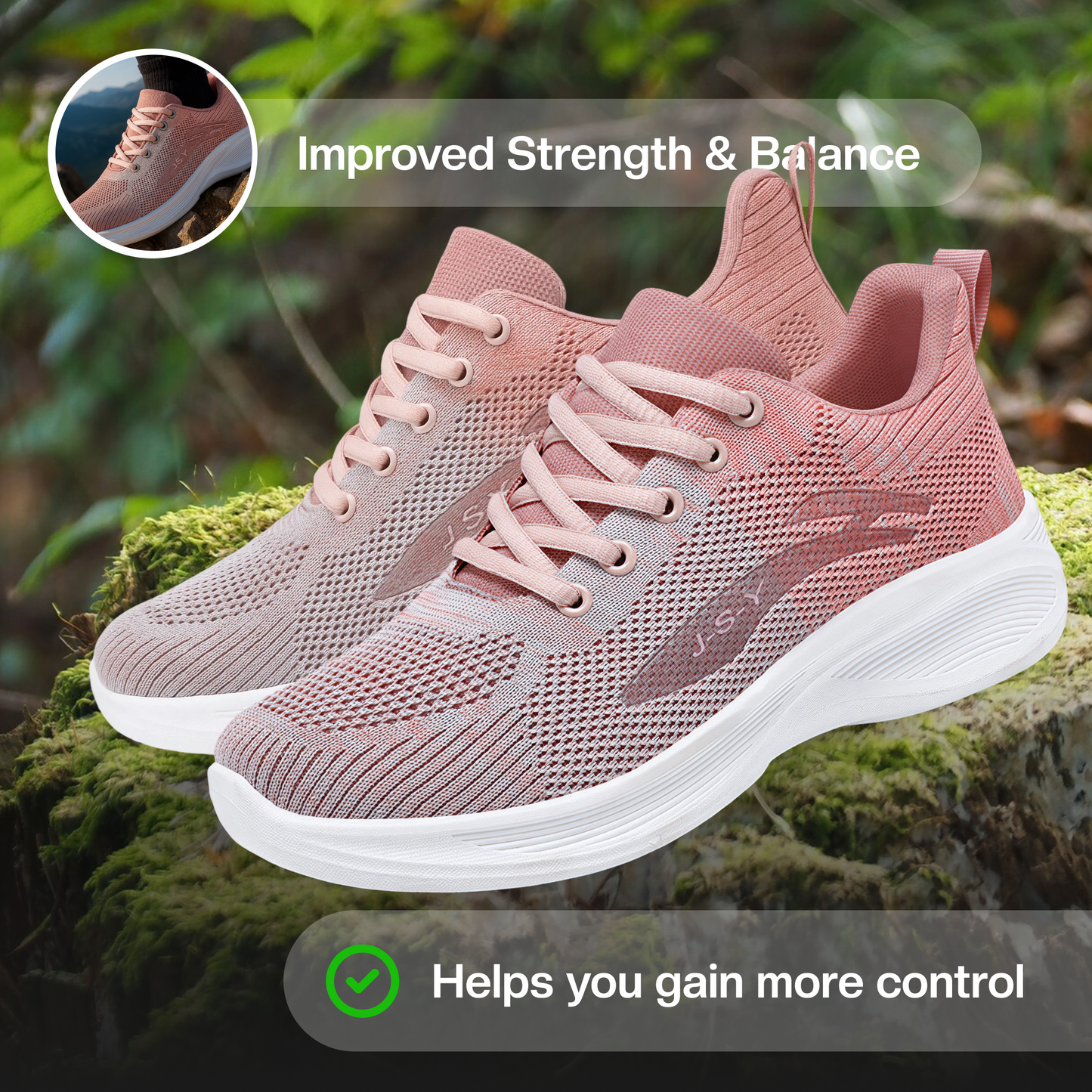MS | Lightweight Breathable Arch Support Shoes