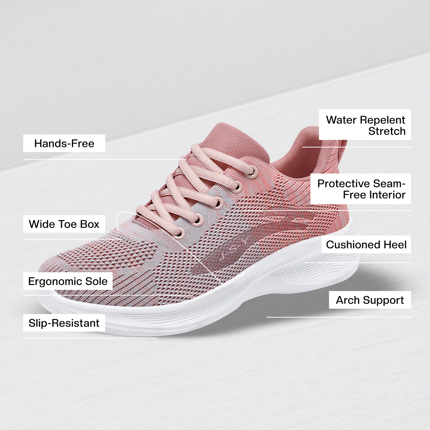MS | Lightweight Breathable Arch Support Shoes