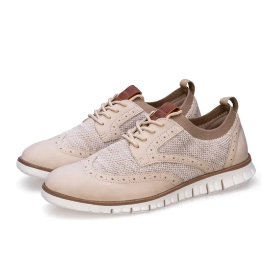 MS | Lightweight Knit Oxford Sneakers with Cushioned Sole