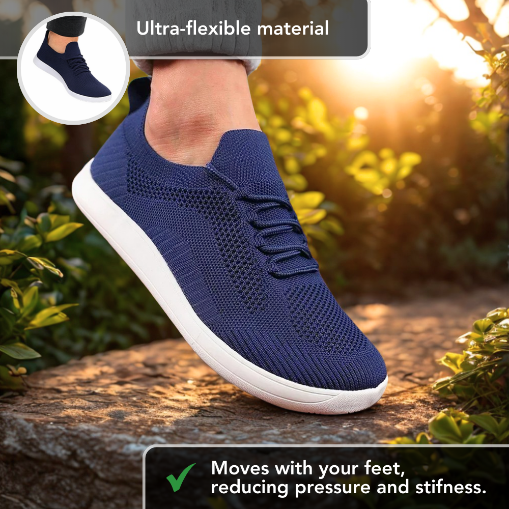 MS | Lightweight Breathable Knit Sneakers with Cushioned Sole