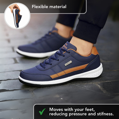 MS | Stylish Casual Sneakers with Cushioned Sole and Contrast Detailing