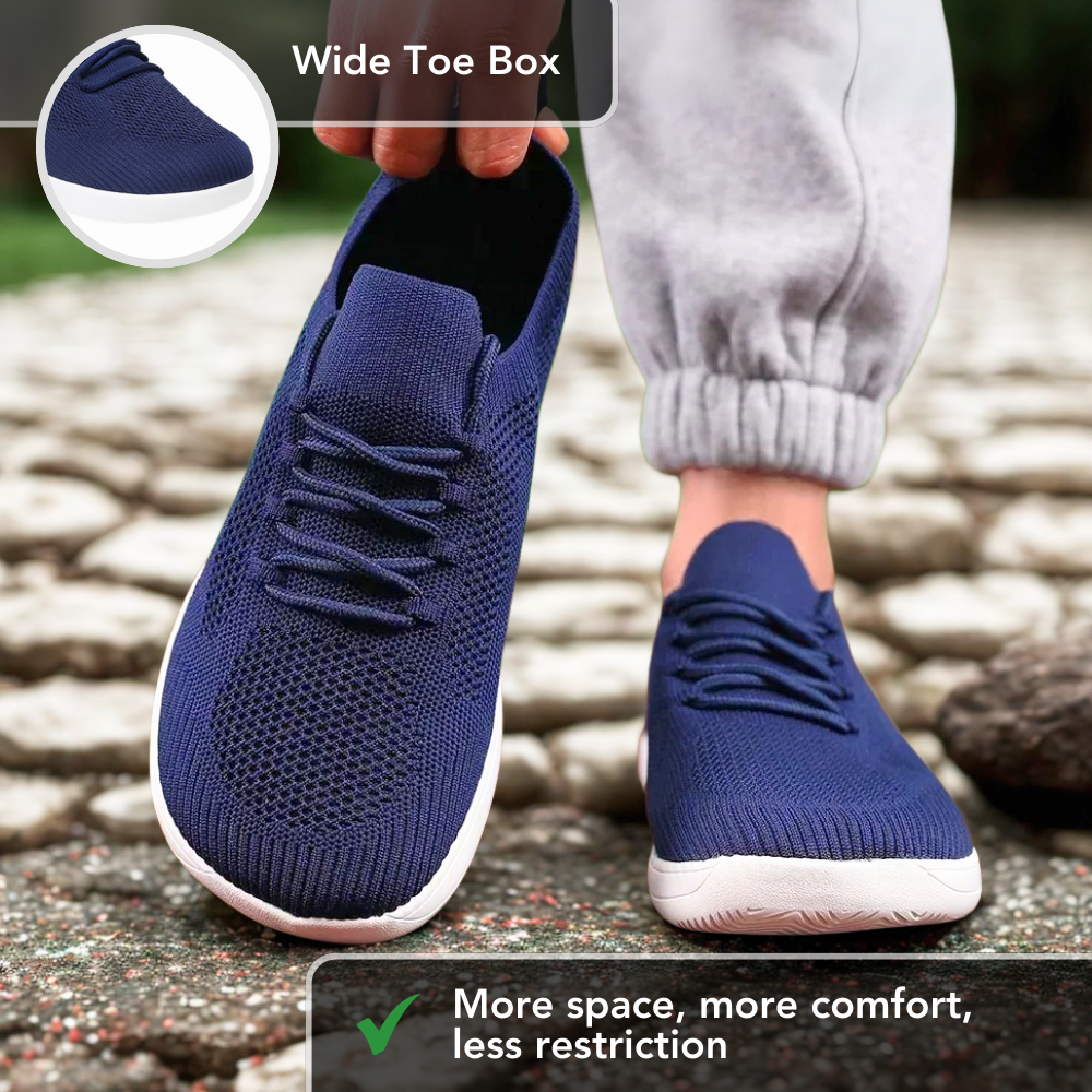 MS | Lightweight Breathable Knit Sneakers with Cushioned Sole