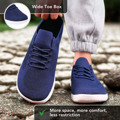 MS | Lightweight Breathable Knit Sneakers with Cushioned Sole