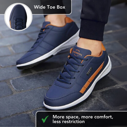MS | Stylish Casual Sneakers with Cushioned Sole and Contrast Detailing