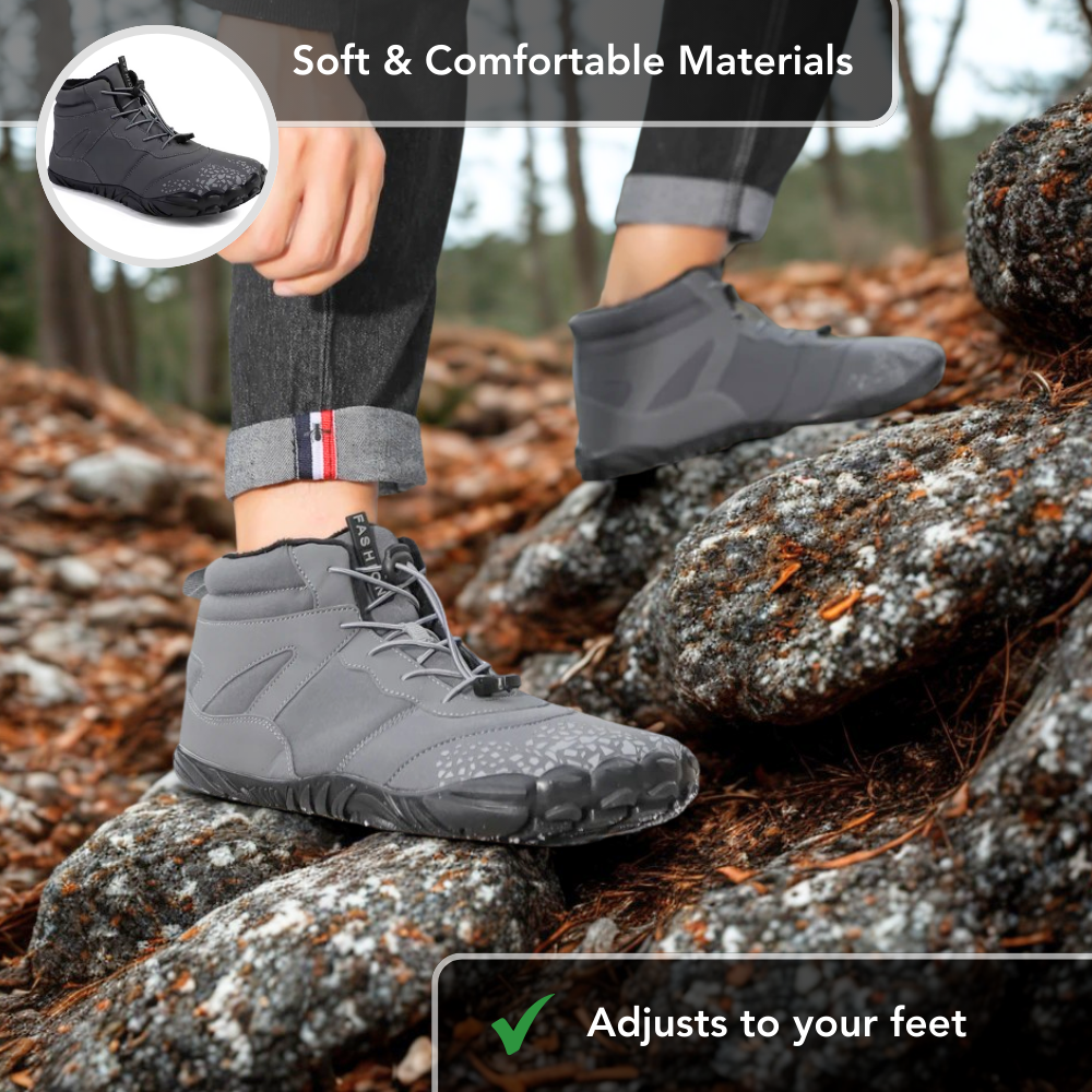 MS | Minimalist Barefoot Hiking Boots (Waterproof)