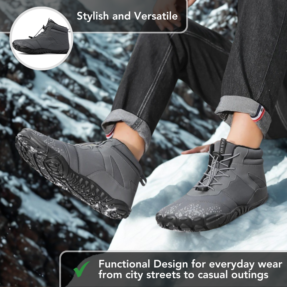 MS | Minimalist Barefoot Hiking Boots (Waterproof)