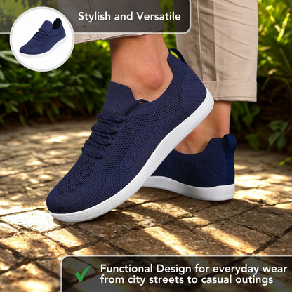 MS | Lightweight Breathable Knit Sneakers with Cushioned Sole