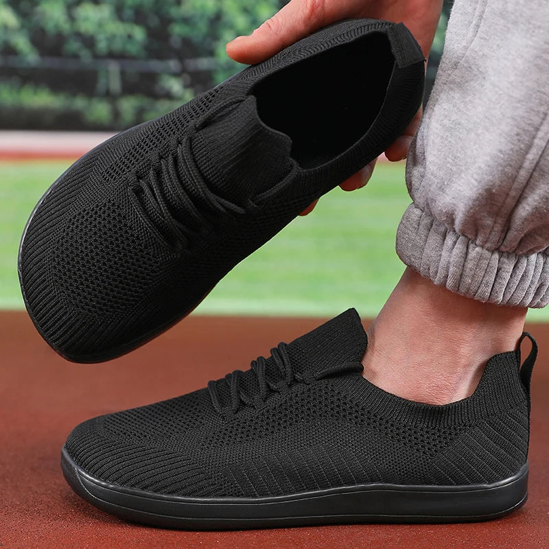 MS | Lightweight Breathable Knit Sneakers with Cushioned Sole