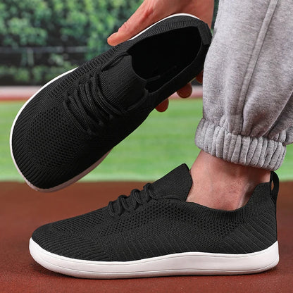 MS | Lightweight Breathable Knit Sneakers with Cushioned Sole