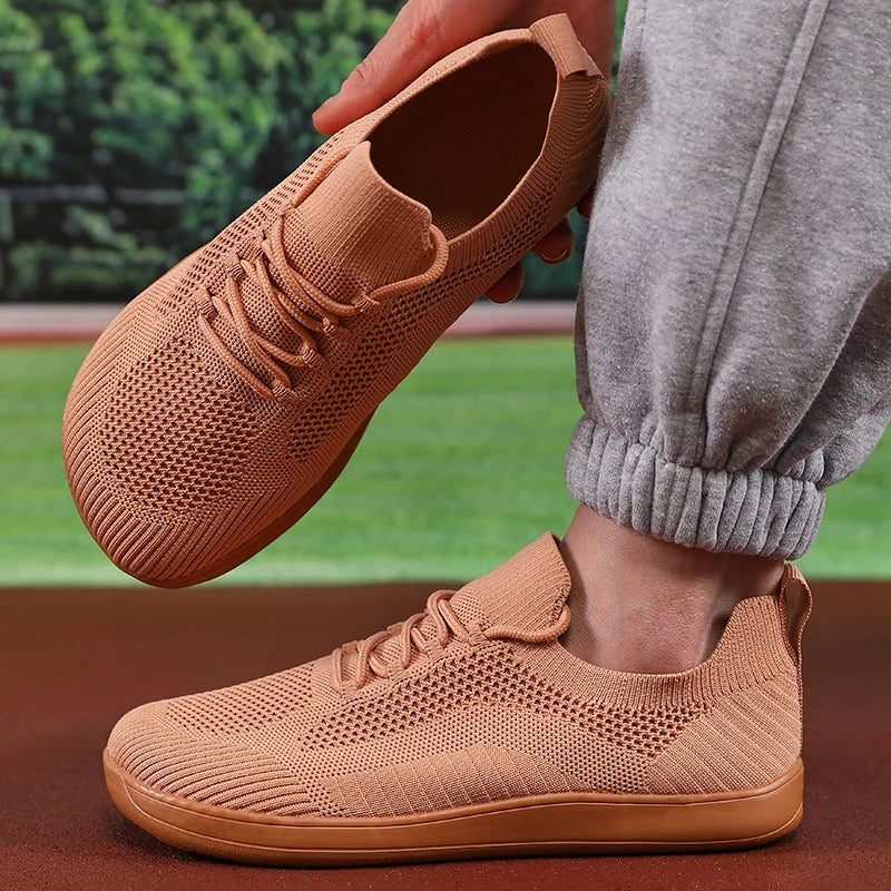 MS | Lightweight Breathable Knit Sneakers with Cushioned Sole