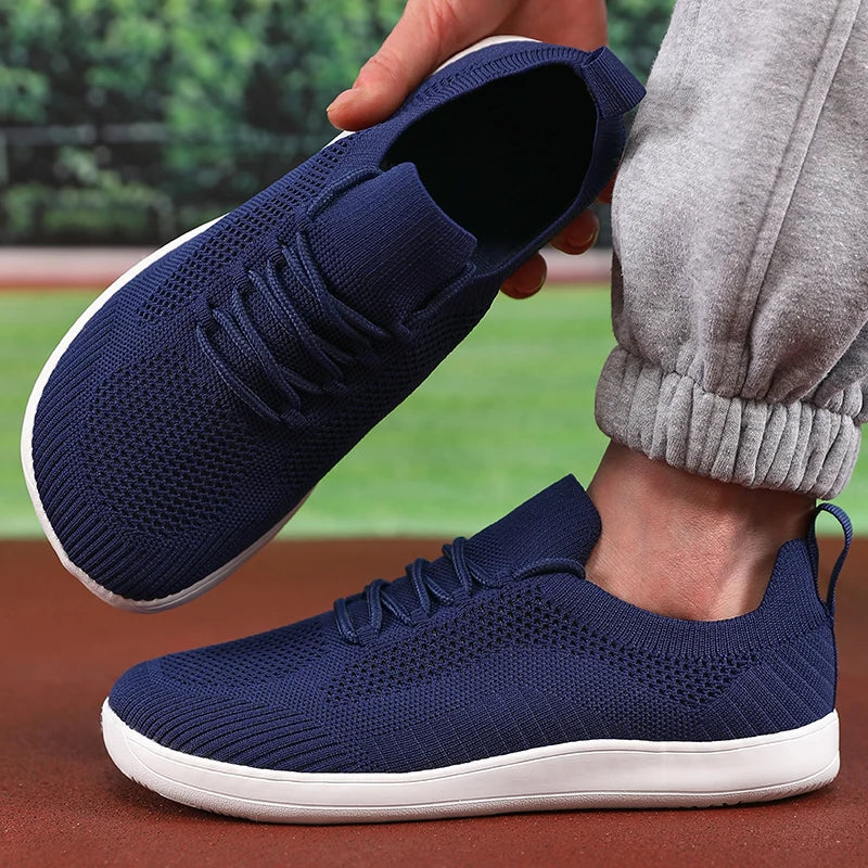 MS | Lightweight Breathable Knit Sneakers with Cushioned Sole